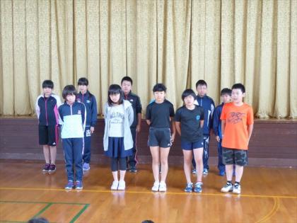 【中西別小学校】全校朝会で５年生が漢詩の暗唱を発表しました！