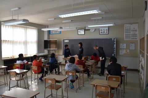 【上春別中学校】生徒会前期活動計画立案